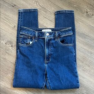 Abercrombie & Fitch Super Skinny Ankle High Rise Jeans